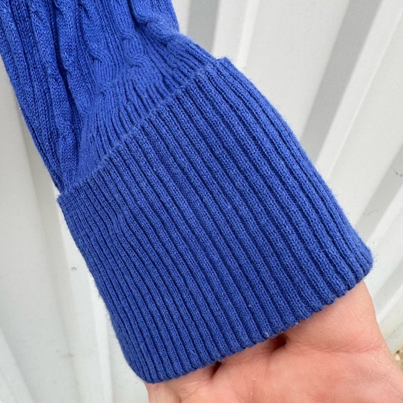 JCP Blue Boatneck Cuff Sleeve Sweater - Picture 3 of 7